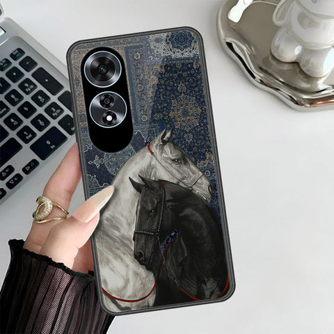 Oppo A60 Cover - Onation Persian Rugs Series 3 - HQ Ultra Shine Premium Infinity Glass Soft Silicon Borders Case