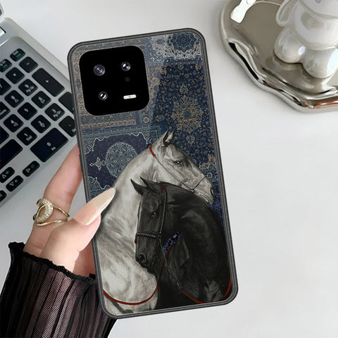 Xiaomi 13 Cover - Onation Persian Rugs Series 3 - HQ Ultra Shine Premium Infinity Glass Soft Silicon Borders Case