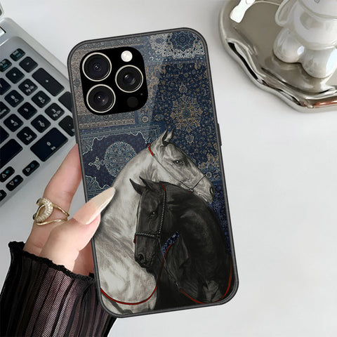 IPhone 15 Pro Max Cover - Onation Persian Rugs Series 3 - HQ Ultra Shine Premium Infinity Glass Soft Silicon Borders Case