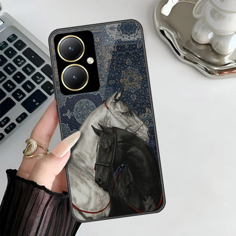 Vivo Y35 Plus Cover - Onation Persian Rugs Series 3 - HQ Ultra Shine Premium Infinity Glass Soft Silicon Borders Case
