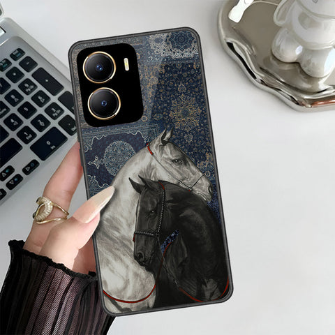 Vivo Y35 5G Cover - Onation Persian Rugs Series 3 - HQ Ultra Shine Premium Infinity Glass Soft Silicon Borders Case