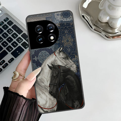 OnePlus Ace 2 Pro Cover - Onation Persian Rugs Series 3 - HQ Ultra Shine Premium Infinity Glass Soft Silicon Borders Case