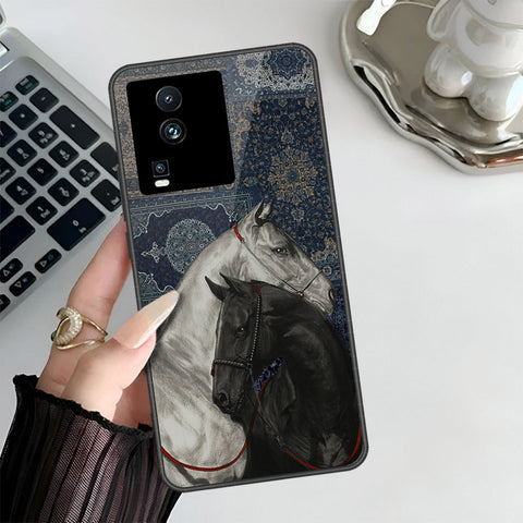 Vivo iQOO Neo 7 Cover - Onation Persian Rugs Series 3 - HQ Ultra Shine Premium Infinity Glass Soft Silicon Borders Case