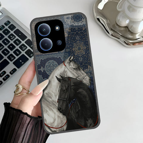 Xiaomi Poco C85 4G - Onation Persian Rugs Series 3 - HQ Ultra Shine Premium Infinity Glass Soft Silicon Borders Case