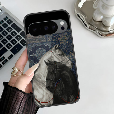 Google Pixel 9 Pro XL Cover - Onation Persian Rugs Series 3 - HQ Ultra Shine Premium Infinity Glass Soft Silicon Borders Case