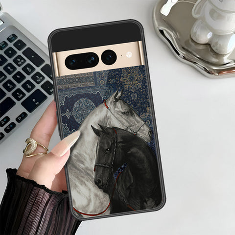 Google Pixel 7 Pro Cover - ONation Persian Rugs Series 3 - HQ Ultra Shine Premium Infinity Glass Soft Silicon Borders Case