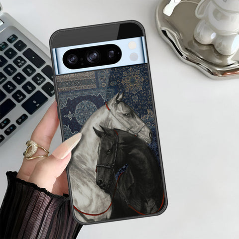 Google Pixel 8 Pro Cover - ONation Persian Rugs Series 3 - HQ Ultra Shine Premium Infinity Glass Soft Silicon Borders Case