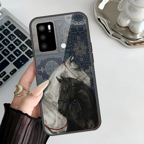 Oppo A54s Cover - ONation Persian Rugs Series 3 - HQ Ultra Shine Premium Infinity Glass Soft Silicon Borders Case