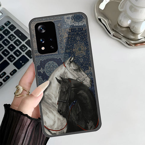 Xiaomi Redmi Note 11 5G Cover - Onation Persian Rugs Series 3 - HQ Ultra Shine Premium Infinity Glass Soft Silicon Borders Case