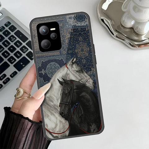 Realme Narzo 50A Prime Cover - Onation Persian Rugs Series 3 - HQ Ultra Shine Premium Infinity Glass Soft Silicon Borders Case