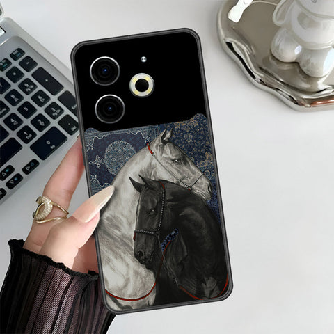 Tecno Pova 6 Cover - ONation Persian Rugs Series 3 - HQ Ultra Shine Premium Infinity Glass Soft Silicon Borders Case