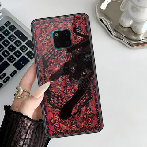 Huawei Mate 20 Pro Cover - Onaton Persian Rugs Series 3 - HQ Ultra Shine Premium Infinity Glass Soft Silicon Borders Case