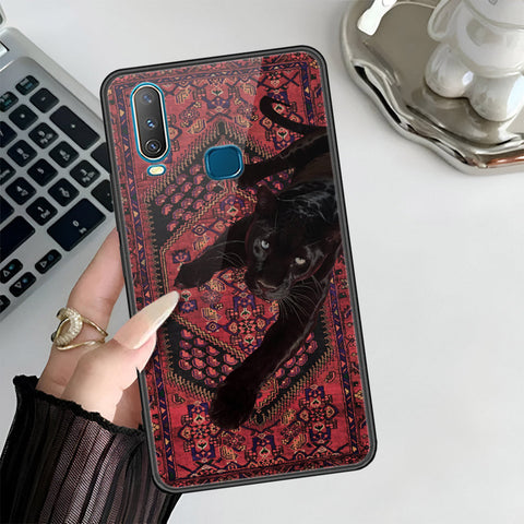 Vivo Y15 Cover - Onaton Persian Rugs Series 3 - HQ Ultra Shine Premium Infinity Glass Soft Silicon Borders Case