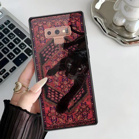 Samsung Galaxy Note 9 Cover - Onaton Persian Rugs Series 3 - HQ Ultra Shine Premium Infinity Glass Soft Silicon Borders Case