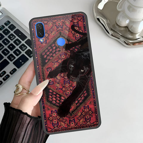 Huawei P Smart Plus Cover - Onaton Persian Rugs Series 3 - HQ Ultra Shine Premium Infinity Glass Soft Silicon Borders Case