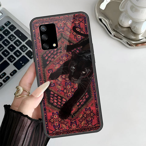 Oppo F19s Cover - Onation Persian Rugs Series 3 - HQ Ultra Shine Premium Infinity Glass Soft Silicon Borders Case