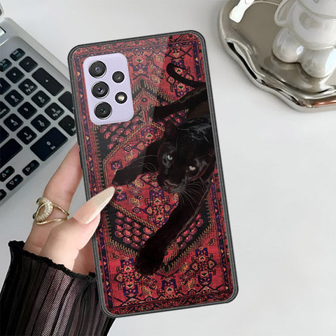 Samsung Galaxy A72 Cover - Onaton Persian Rugs Series 3 - HQ Ultra Shine Premium Infinity Glass Soft Silicon Borders Case