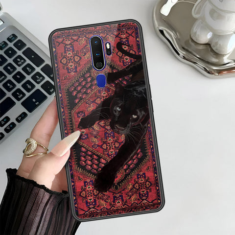 Oppo A5 2020 Cover - Onation Persian Rugs Series 3 - HQ Ultra Shine Premium Infinity Glass Soft Silicon Borders Case