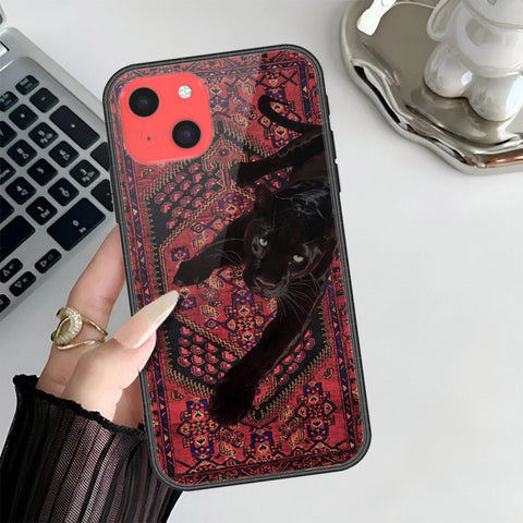 iPhone 13 Mini Cover - Onation Persian Rugs Series 3 - HQ Ultra Shine Premium Infinity Glass Soft Silicon Borders Case