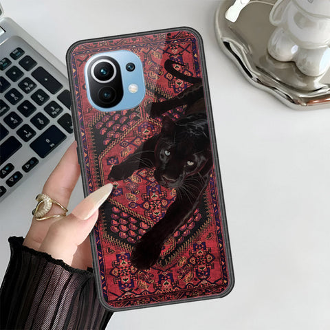Xiaomi Mi 11 Cover - Onation Persian Rugs Series 3 - HQ Ultra Shine Premium Infinity Glass Soft Silicon Borders Case