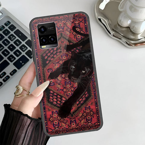 Vivo Y33s Cover - Onation Persian Rugs Series 3 - HQ Ultra Shine Premium Infinity Glass Soft Silicon Borders Case