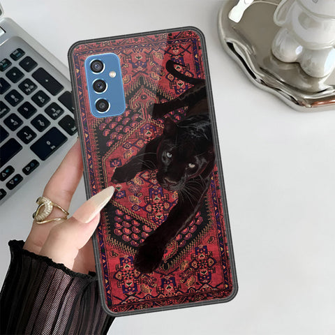 Samsung Galaxy M52 5G Cover - Onation Persian Rugs Series 3 - HQ Ultra Shine Premium Infinity Glass Soft Silicon Borders Case