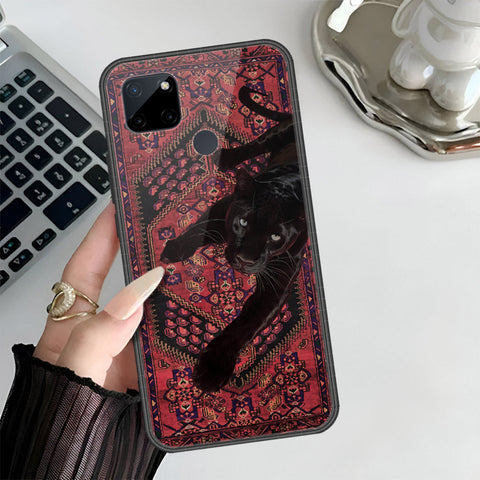 Realme C21Y Cover - Onation Persian Rugs Series 3 - HQ Ultra Shine Premium Infinity Glass Soft Silicon Borders Case