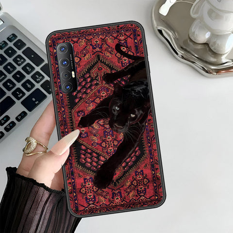 Oppo Reno 3 Pro Cover - Onation Persian Rugs Series 3 - HQ Ultra Shine Premium Infinity Glass Soft Silicon Borders Case