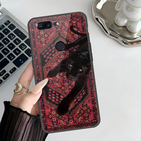 OnePlus 5T Cover - Onation Persian Rugs Series 3 - HQ Ultra Shine Premium Infinity Glass Soft Silicon Borders Case