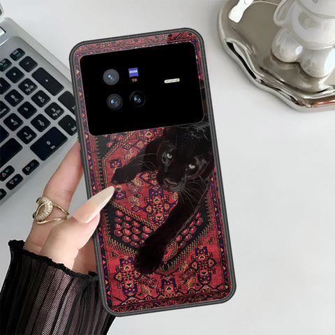 Vivo X80 Cover - Onation Persian Rugs Series 3 - HQ Ultra Shine Premium Infinity Glass Soft Silicon Borders Case