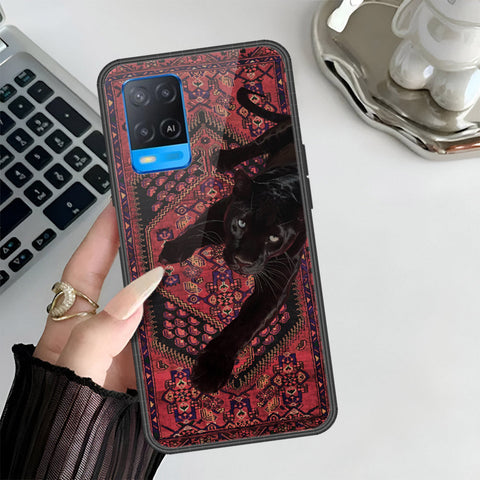 Oppo A54 4G Cover - Onation Persian Rugs Series 3 - HQ Ultra Shine Premium Infinity Glass Soft Silicon Borders Case