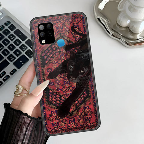Infinix Hot 10s Cover - Onation Persian Rugs Series 3 - HQ Ultra Shine Premium Infinity Glass Soft Silicon Borders Case