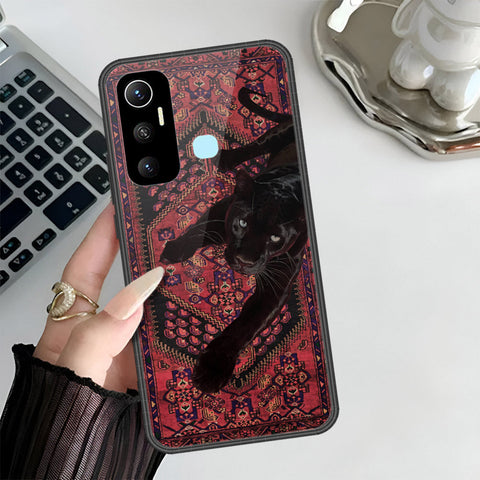Infinix Hot 11 Cover - Onation Persian Rugs Series 3 - HQ Ultra Shine Premium Infinity Glass Soft Silicon Borders Case