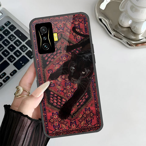 Xiaomi Redmi K50 Gaming Cover - ONation Persian Rugs Series 3 - HQ Ultra Shine Premium Infinity Glass Soft Silicon Borders Case