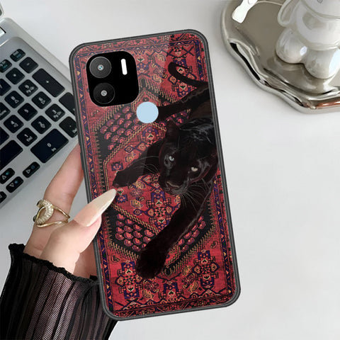 Xiaomi Redmi A1 Plus Cover - Onation Persian Rugs Series 3 - HQ Ultra Shine Premium Infinity Glass Soft Silicon Borders Case