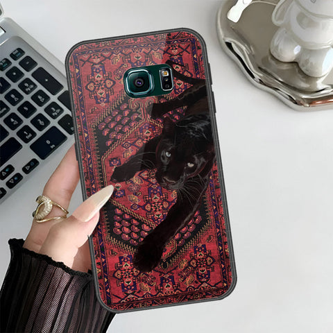 Samsung Galaxy S6 Edge Plus Cover - Onation Persian Rugs Series 3 - HQ Ultra Shine Premium Infinity Glass Soft Silicon Borders Case