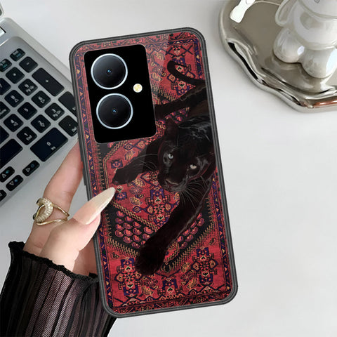 Vivo V29 Lite Cover - ONation Persian Rugs Series 3 - HQ Ultra Shine Premium Infinity Glass Soft Silicon Borders Case