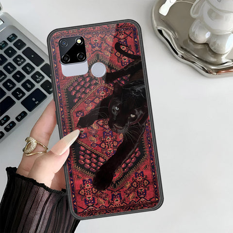 Realme C12 Cover - Onation Persian Rugs Series 3 - HQ Ultra Shine Premium Infinity Glass Soft Silicon Borders Case