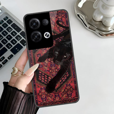 Oppo Reno 8 Pro  Cover - Onation Persian Rugs Series 3 - HQ Ultra Shine Premium Infinity Glass Soft Silicon Borders Case