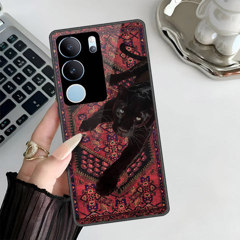 Vivo V29 Pro Cover - Onation Persian Rugs Series 3 - HQ Ultra Shine Premium Infinity Glass Soft Silicon Borders Case