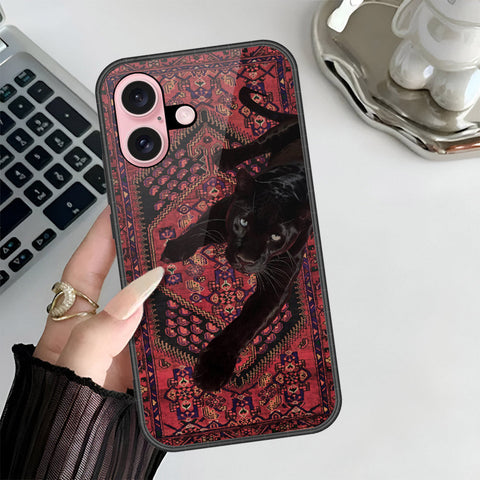 iPhone 16 Plus - Onation Persian Rugs Series 3 - HQ Ultra Shine Premium Infinity Glass Soft Silicon Borders Case