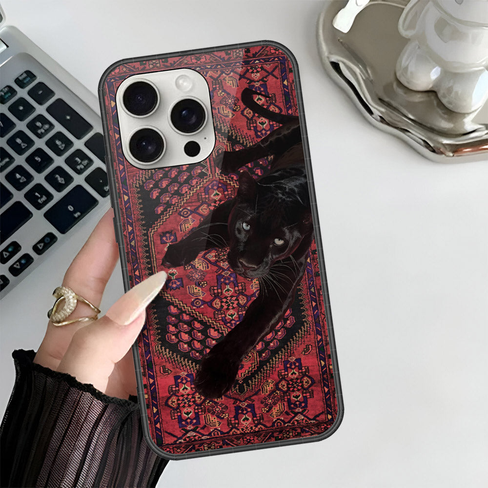 iPhone 16 Pro Max - Onation Persian Rugs Series 3 - HQ Ultra Shine Premium Infinity Glass Soft Silicon Borders Case (Fast Delivery)