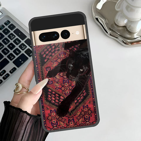 Google Pixel 7 Pro Cover - ONation Persian Rugs Series 3 - HQ Ultra Shine Premium Infinity Glass Soft Silicon Borders Case