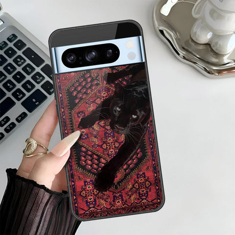 Google Pixel 8 Pro Cover - ONation Persian Rugs Series 3 - HQ Ultra Shine Premium Infinity Glass Soft Silicon Borders Case