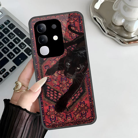 Vivo T4x Cover - ONation Persian Rugs Series 3 - HQ Ultra Shine Premium Infinity Glass Soft Silicon Borders Case