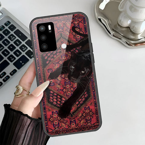 Oppo A54s Cover - ONation Persian Rugs Series 3 - HQ Ultra Shine Premium Infinity Glass Soft Silicon Borders Case