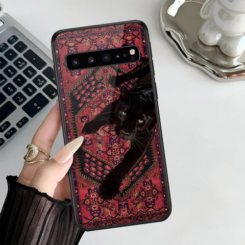 Samsung Galaxy S10 5G Cover - ONation Persian Rugs Series 3 - HQ Ultra Shine Premium Infinity Glass Soft Silicon Borders Case