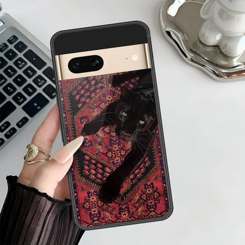 Google Pixel 7 Cover - ONation Persian Rugs Series 3 - HQ Ultra Shine Premium Infinity Glass Soft Silicon Borders Case