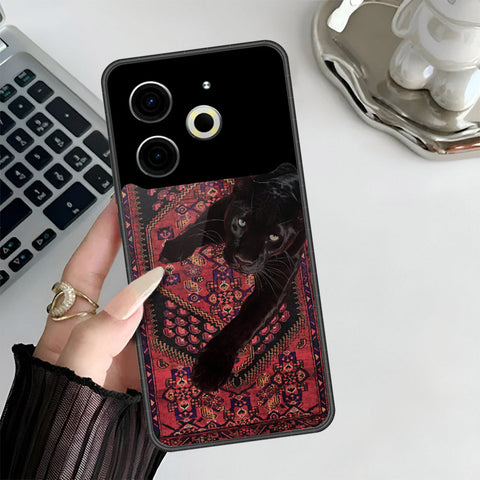 Tecno Pova 6 Cover - ONation Persian Rugs Series 3 - HQ Ultra Shine Premium Infinity Glass Soft Silicon Borders Case