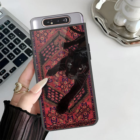 Samsung Galaxy A90 Cover - ONation Persian Rugs Series 3 - HQ Ultra Shine Premium Infinity Glass Soft Silicon Borders Case
